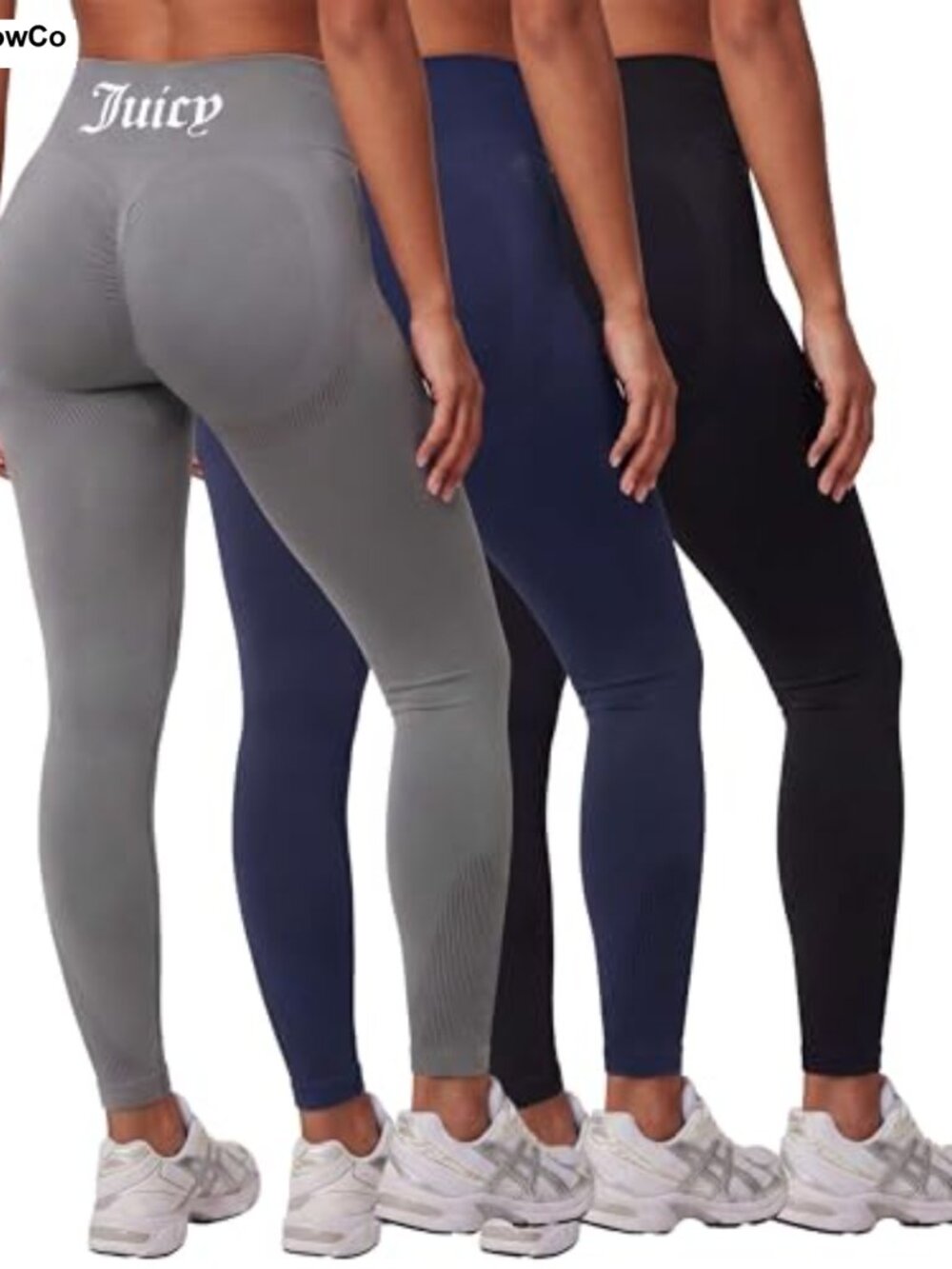 Women's Seamless High Waisted Leggings Ankle Length Yoga Gym Workout